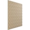Ekena Millwork 19 5/8in. W x 19 5/8in. H Coralie EnduraWall Decorative 3D Wall Panel Covers 2.67 Sq. Ft. WP20X20CIGBE - alternate 3